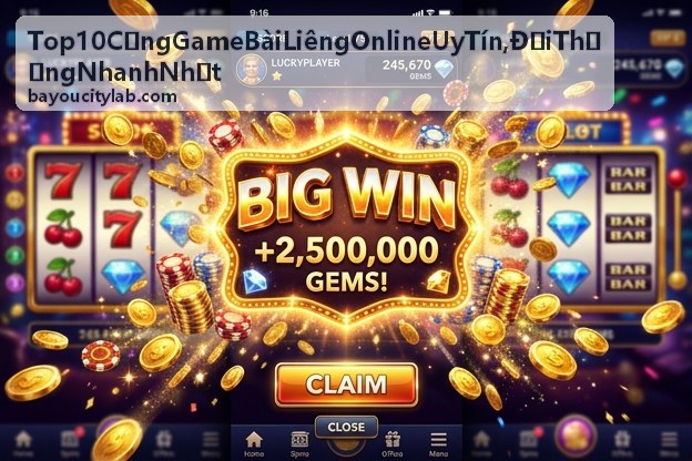 Top 10 Cổng Game Bài Liêng Online Uy Tín, Đổi Thưởng Nhanh Nhất